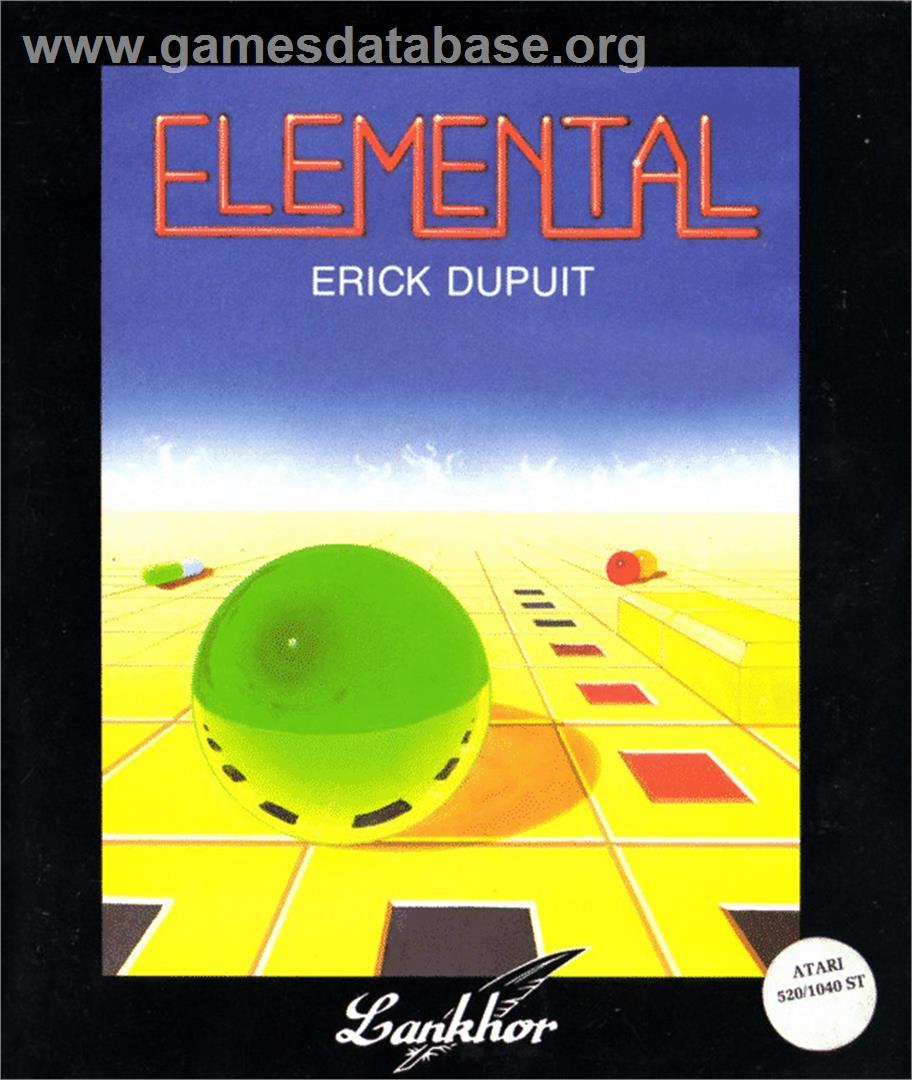 Elemental - Atari ST - Artwork - Box