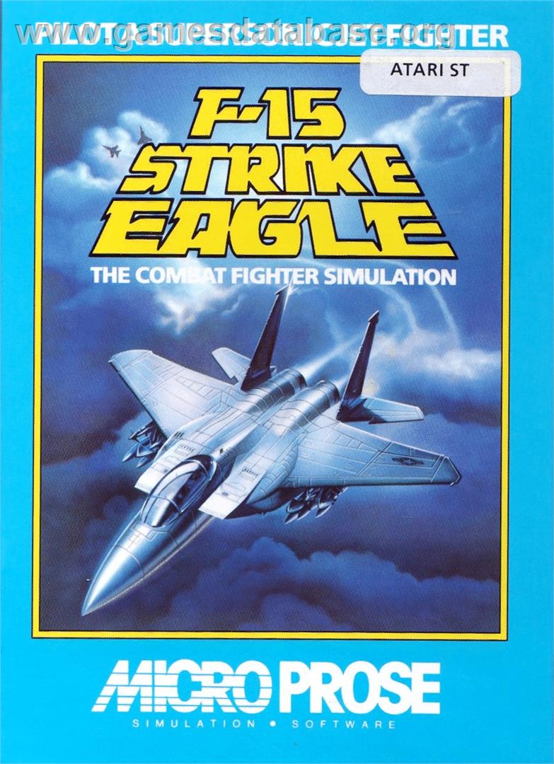 F-15 Strike Eagle - Atari ST - Artwork - Box
