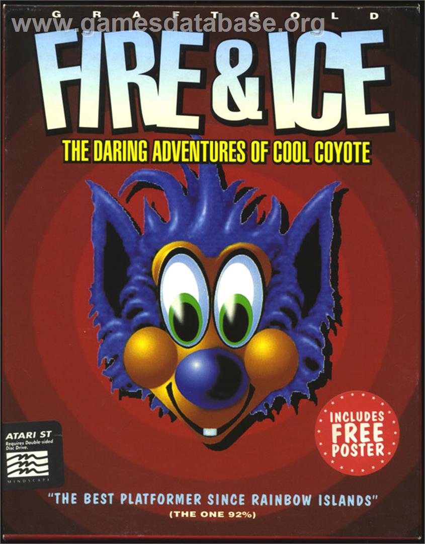 Fire and Ice - Atari ST - Artwork - Box