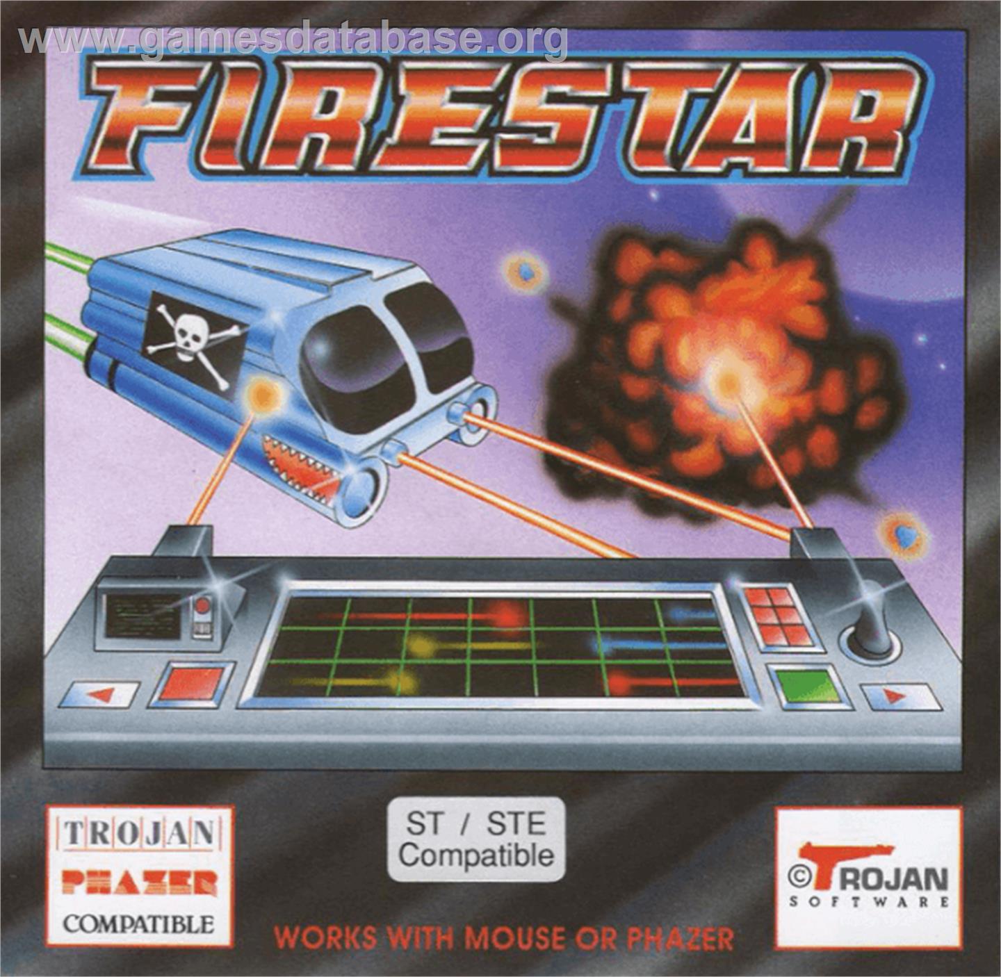 Firestar - Atari ST - Artwork - Box
