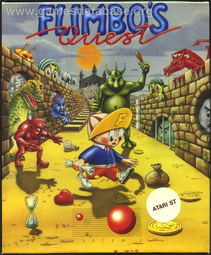 Flimbo's Quest - Atari ST - Artwork - Box