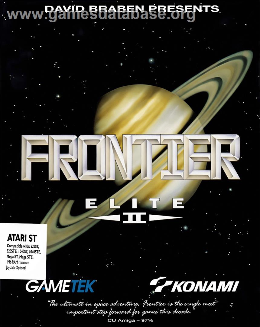 Frontier - Elite 2 - Atari ST - Artwork - Box