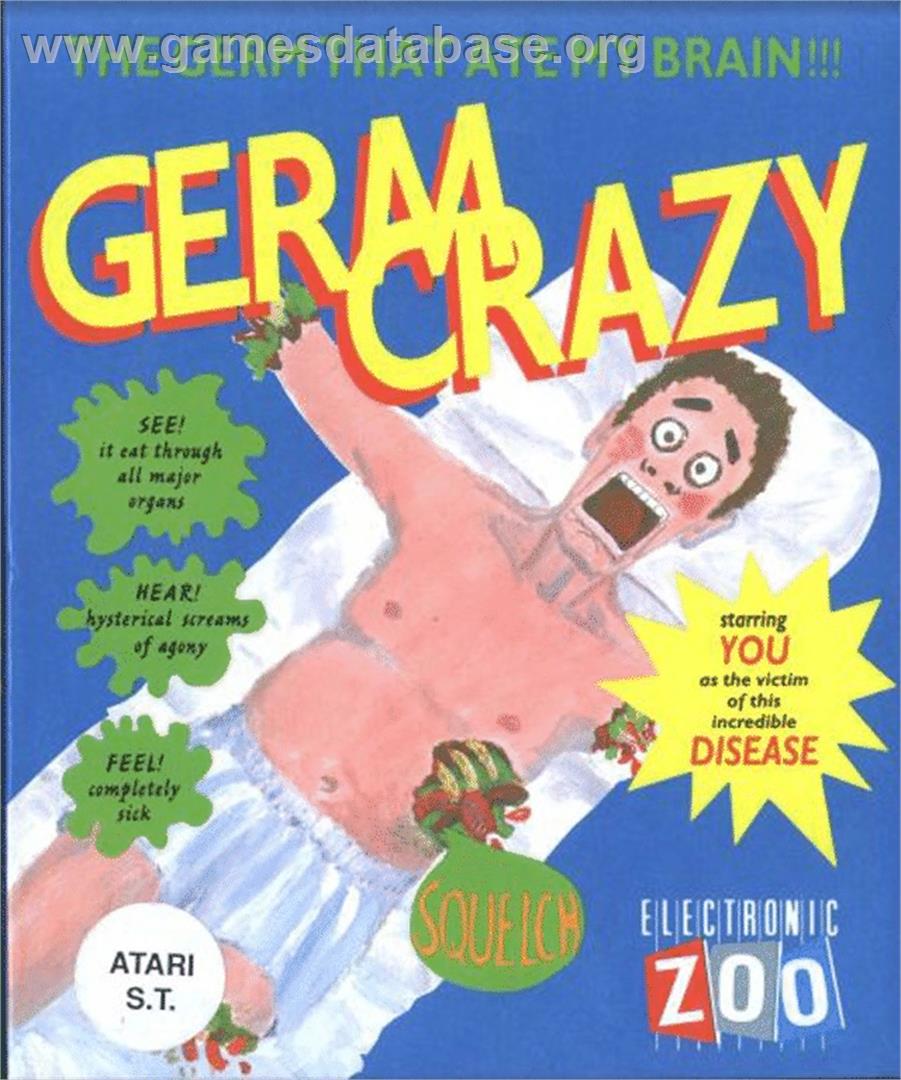 Germ Crazy - Atari ST - Artwork - Box
