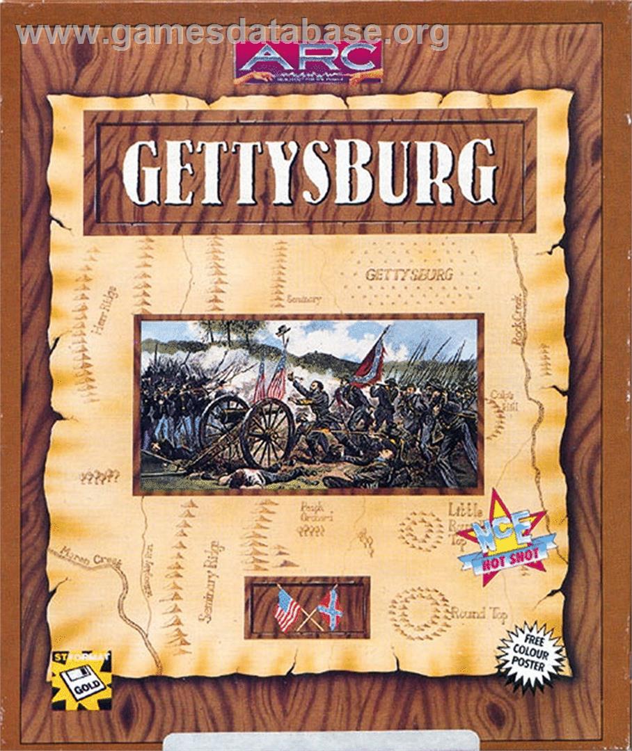 Gettysburg - Atari ST - Artwork - Box