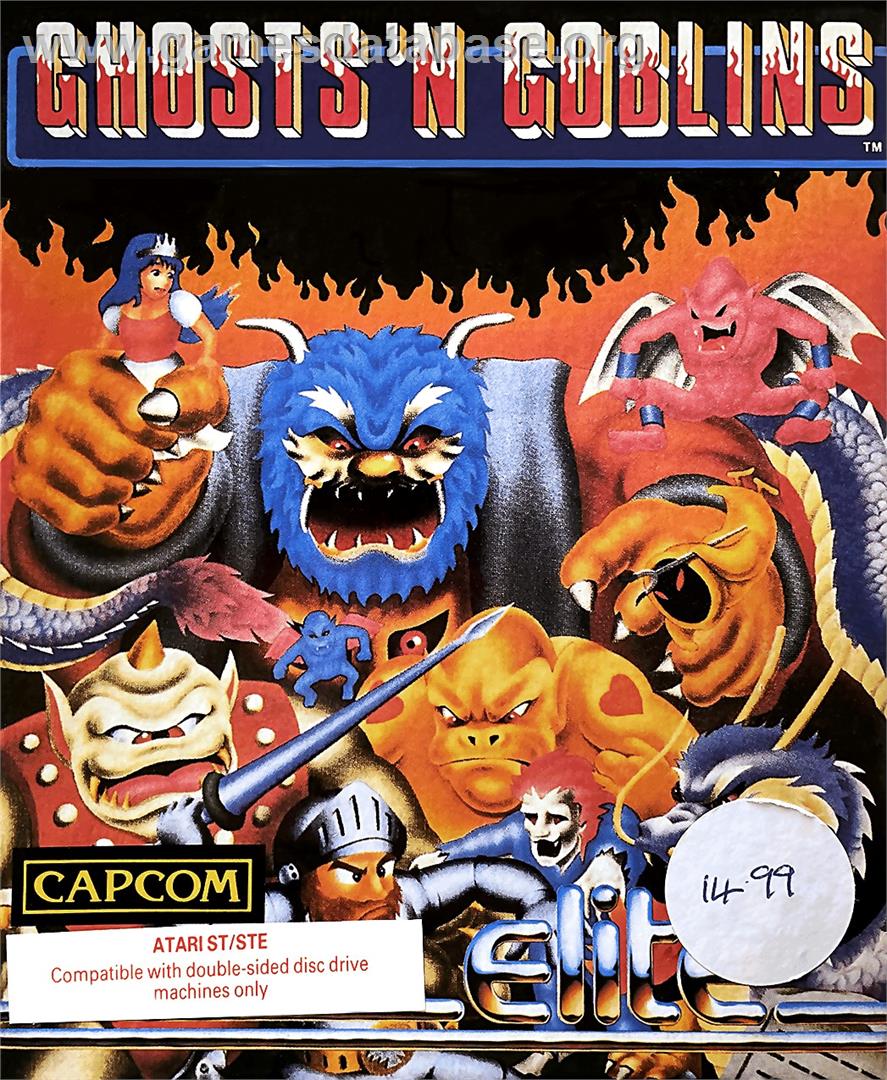 Ghosts 'n Goblins - Atari ST - Artwork - Box