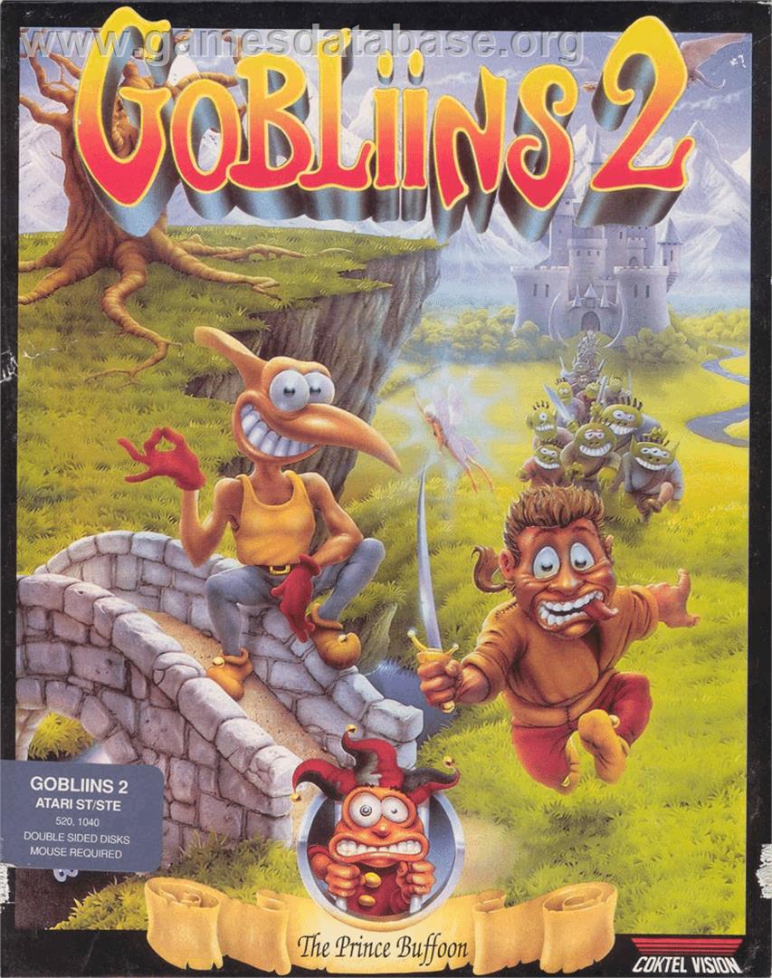 Gobliins 2 - The Prince Buffoon - Atari ST - Artwork - Box