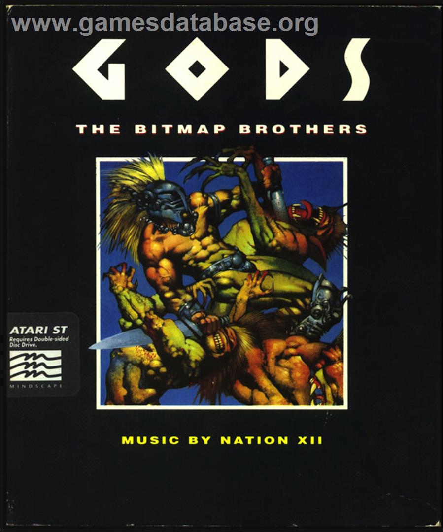 Gods - Atari ST - Artwork - Box