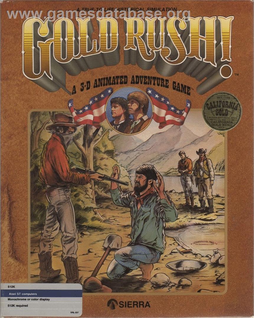 Gold Rush! - Atari ST - Artwork - Box