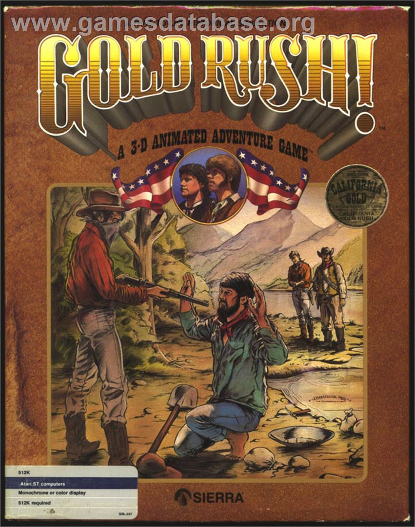 Gold Rush - Atari ST - Artwork - Box