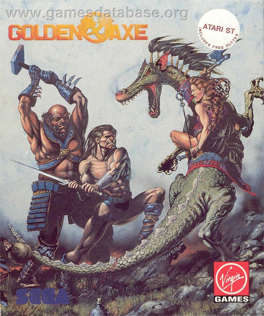 Golden Axe - Atari ST - Artwork - Box