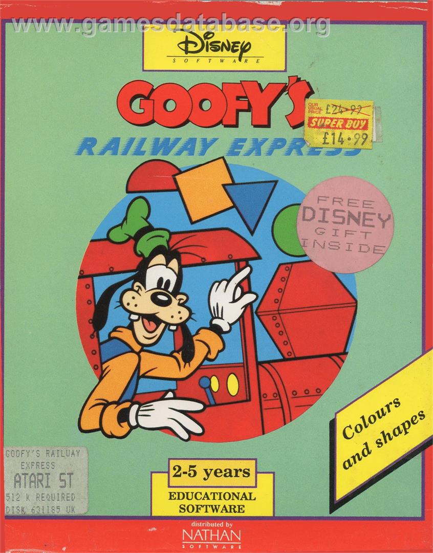 Goofy's Railway Express - Atari ST - Artwork - Box