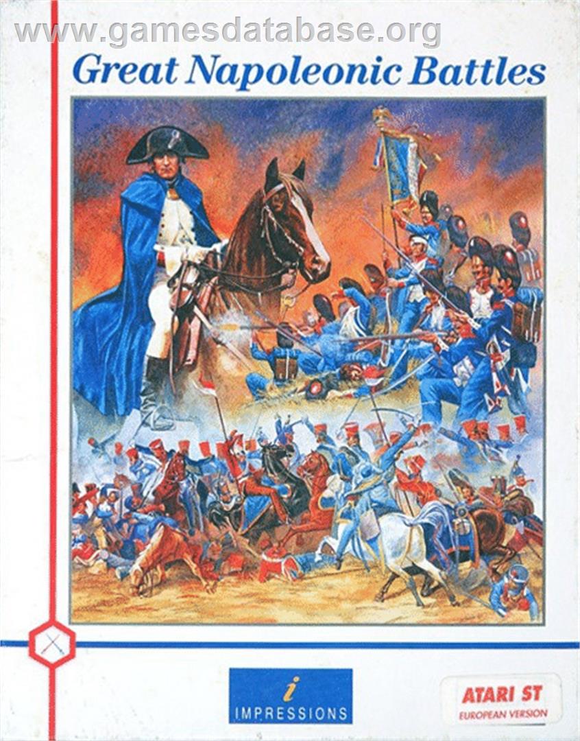 Great Napoleonic Battles - Atari ST - Artwork - Box