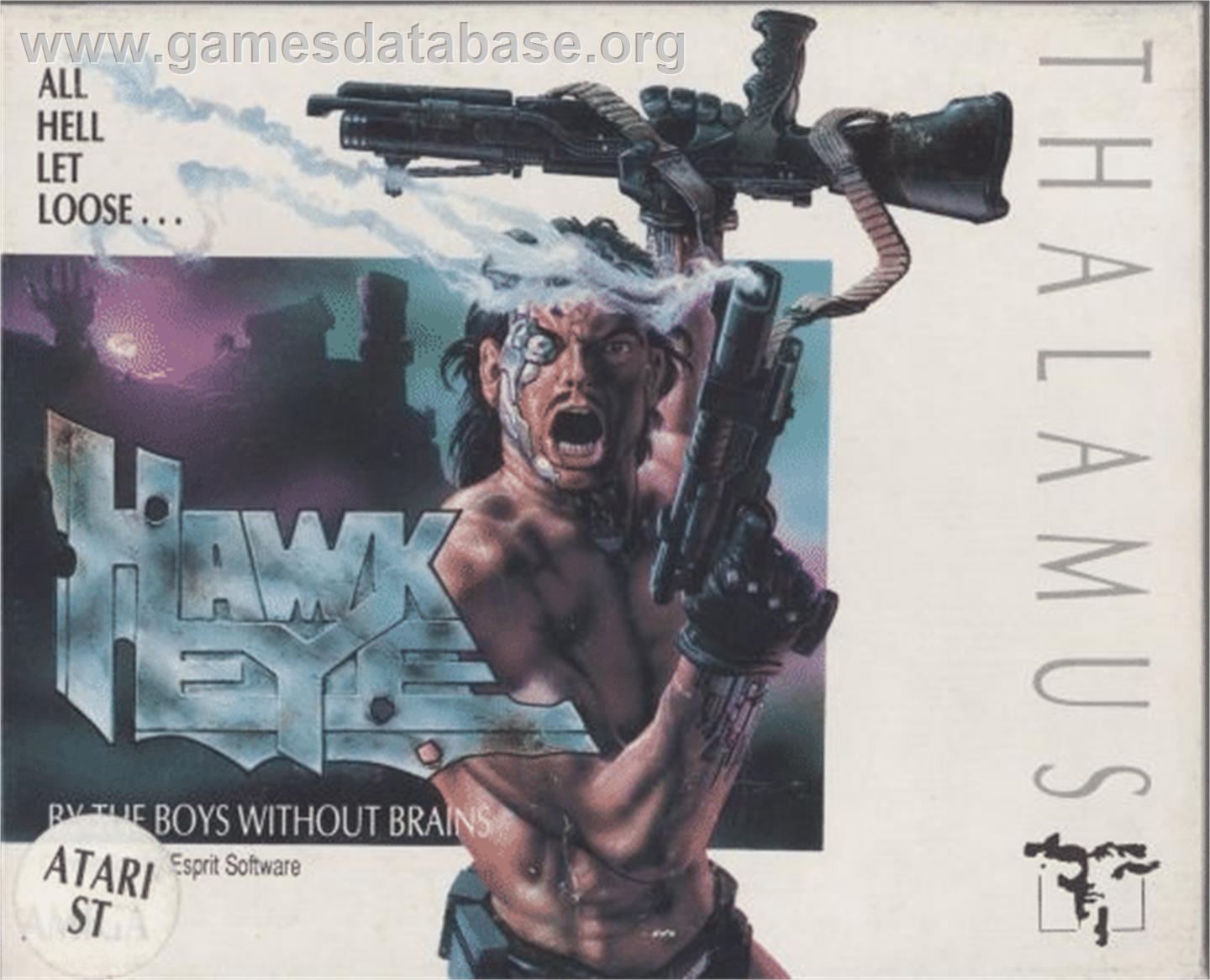 Hawkeye - Atari ST - Artwork - Box