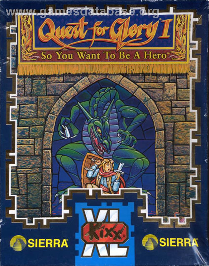 Hero's Quest: So You Want To Be A Hero - Atari ST - Artwork - Box