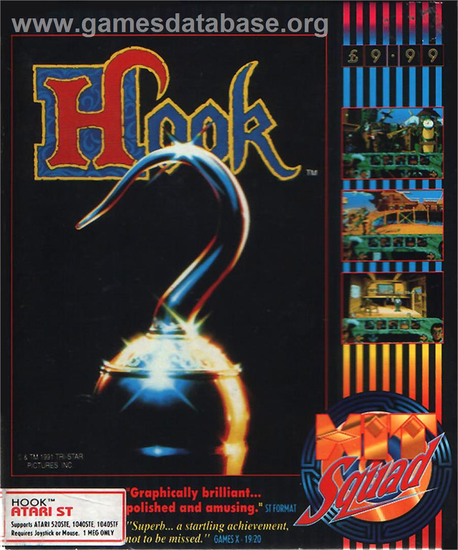 Hook - Atari ST - Artwork - Box