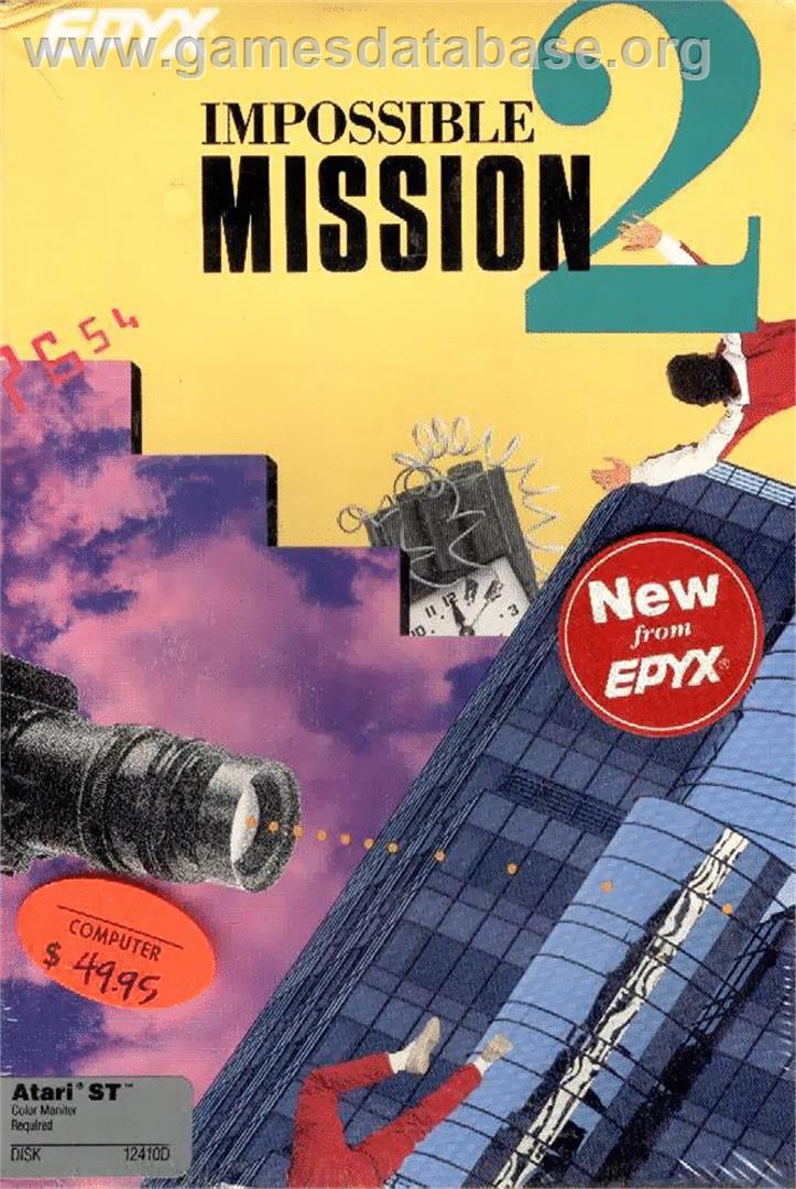 Impossible Mission 2 - Atari ST - Artwork - Box