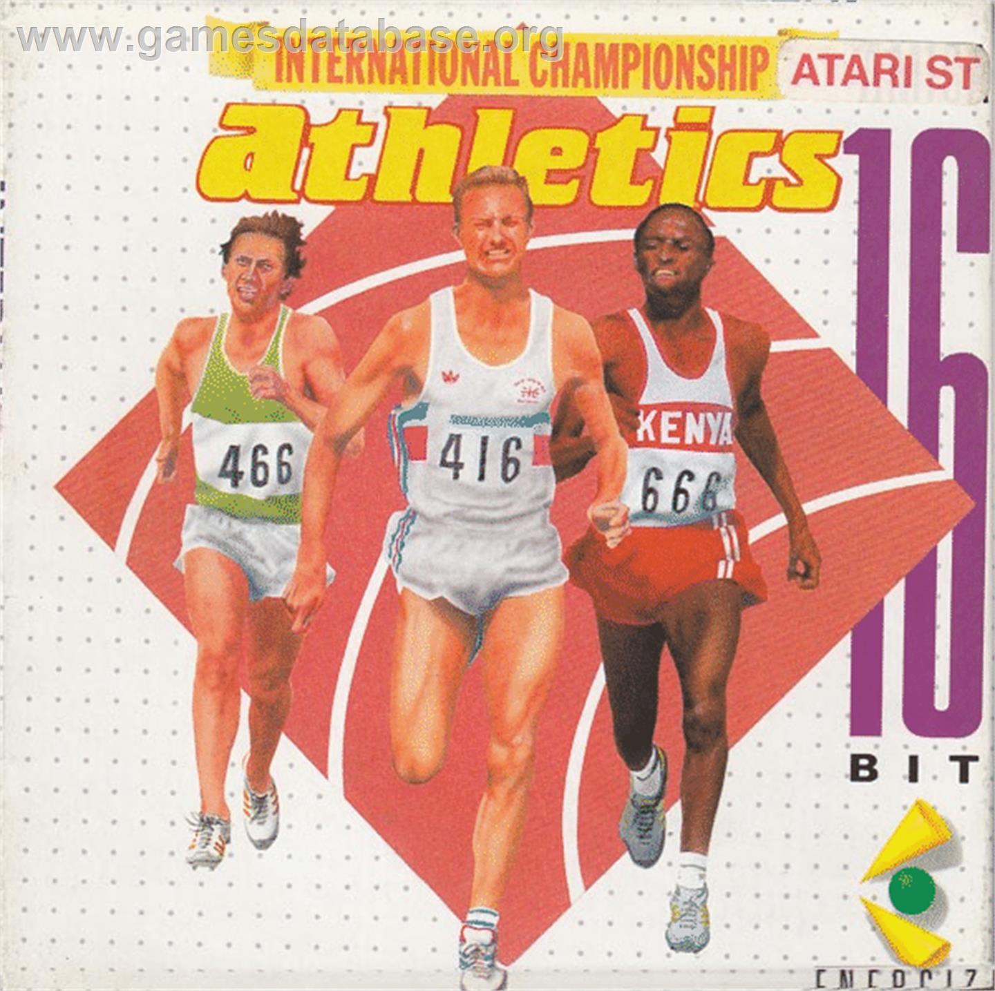 International Championship Athletics - Atari ST - Artwork - Box