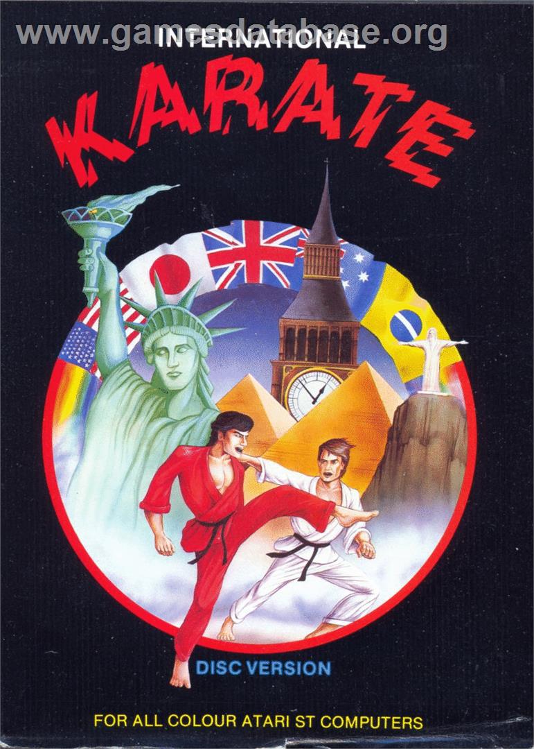 International Karate Plus - Atari ST - Artwork - Box