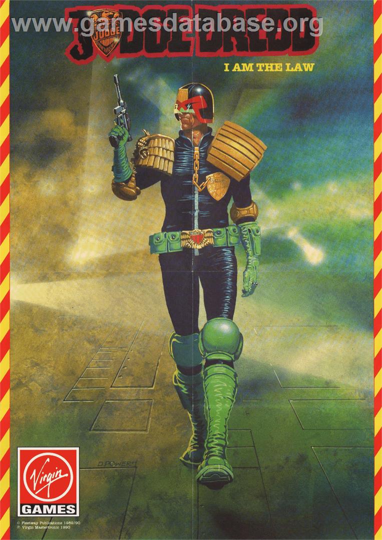 Judge Dredd - Atari ST - Artwork - Box