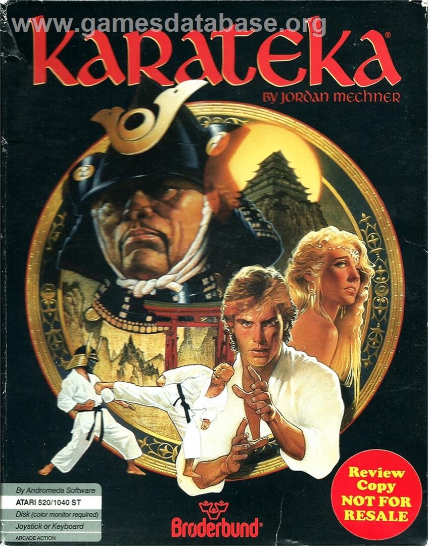 Karateka - Atari ST - Artwork - Box