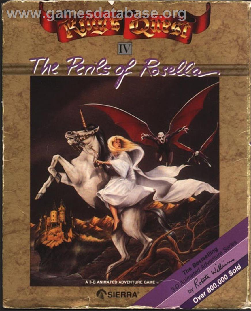 King's Quest IV: The Perils of Rosella - Atari ST - Artwork - Box