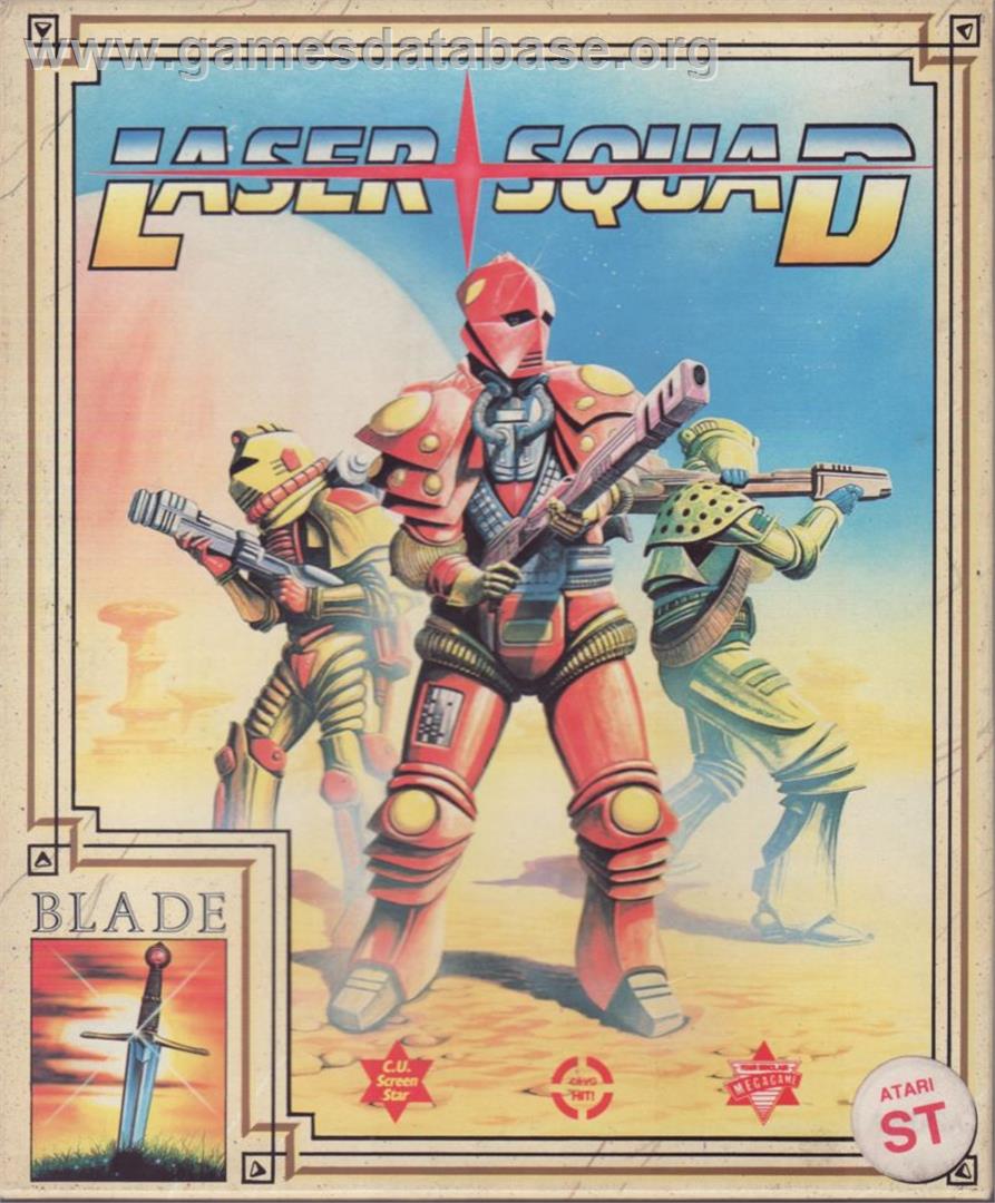 Laser Squad - Atari ST - Artwork - Box