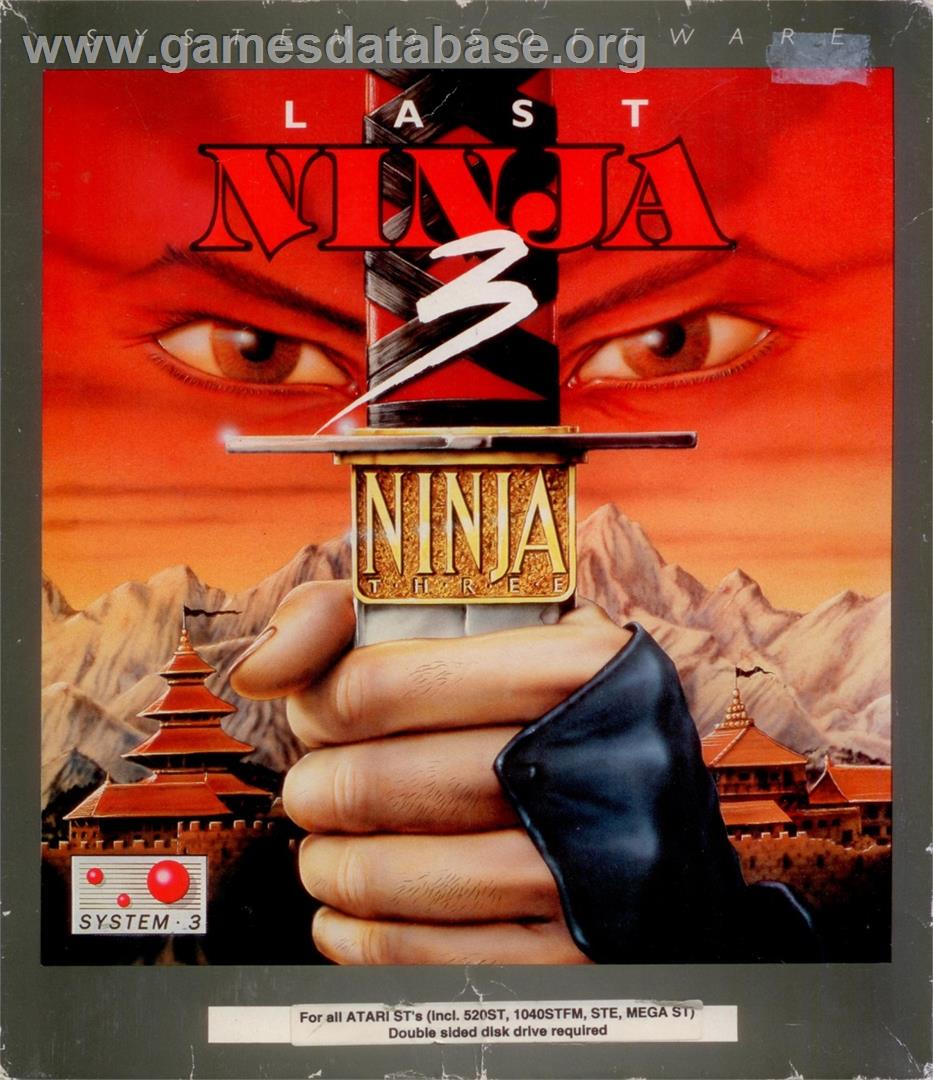 Last Ninja 3 - Atari ST - Artwork - Box