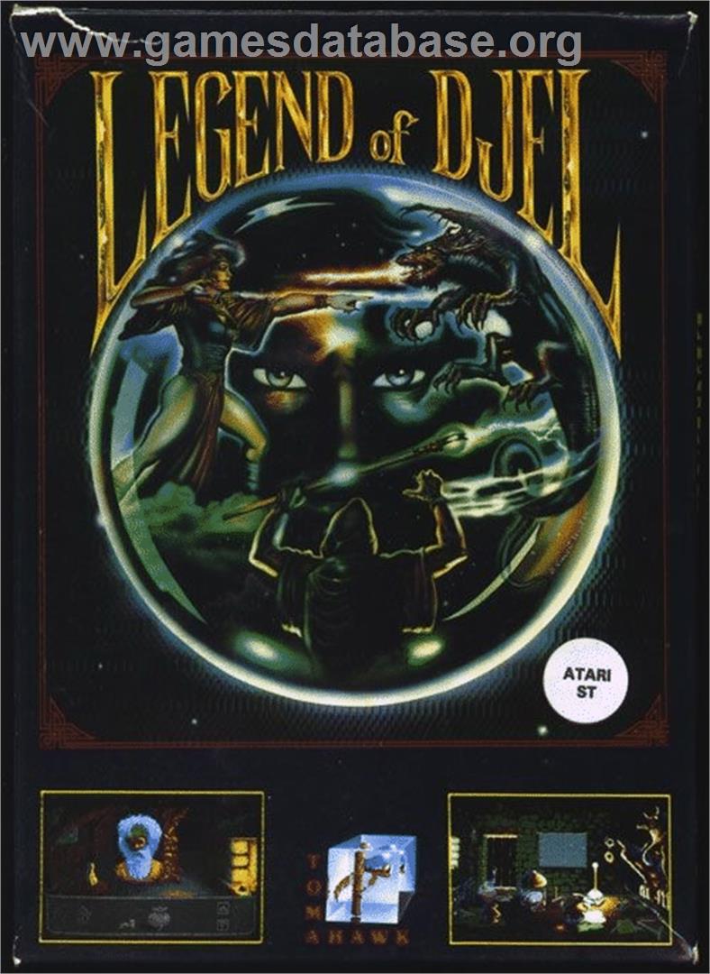 Legend Of Djel - Atari ST - Artwork - Box