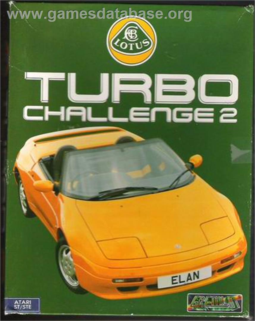 Lotus Turbo Challenge 2 - Atari ST - Artwork - Box