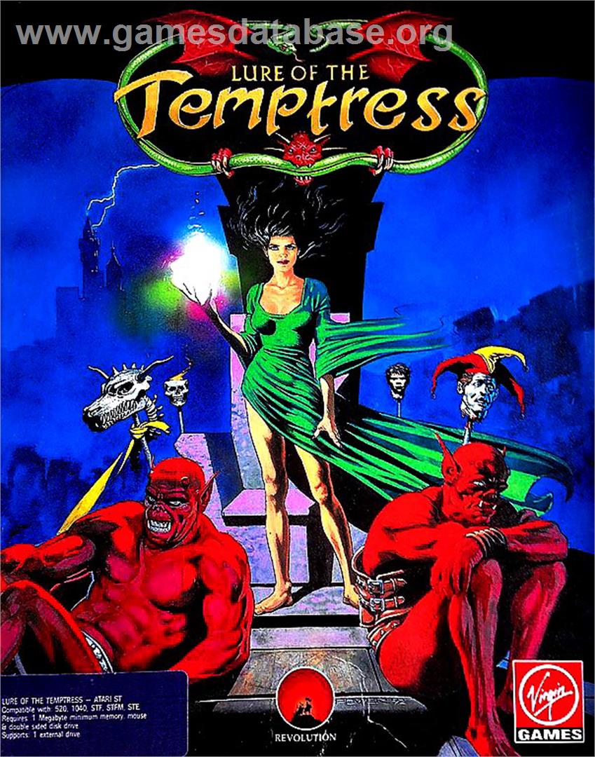 Lure of the Temptress - Atari ST - Artwork - Box