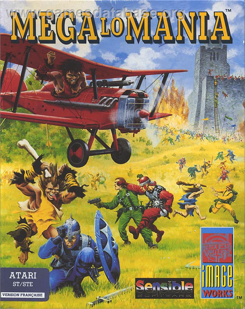Mega lo Mania - Atari ST - Artwork - Box