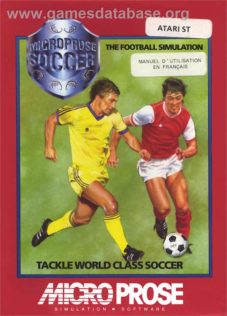 Microprose Pro Soccer - Atari ST - Artwork - Box