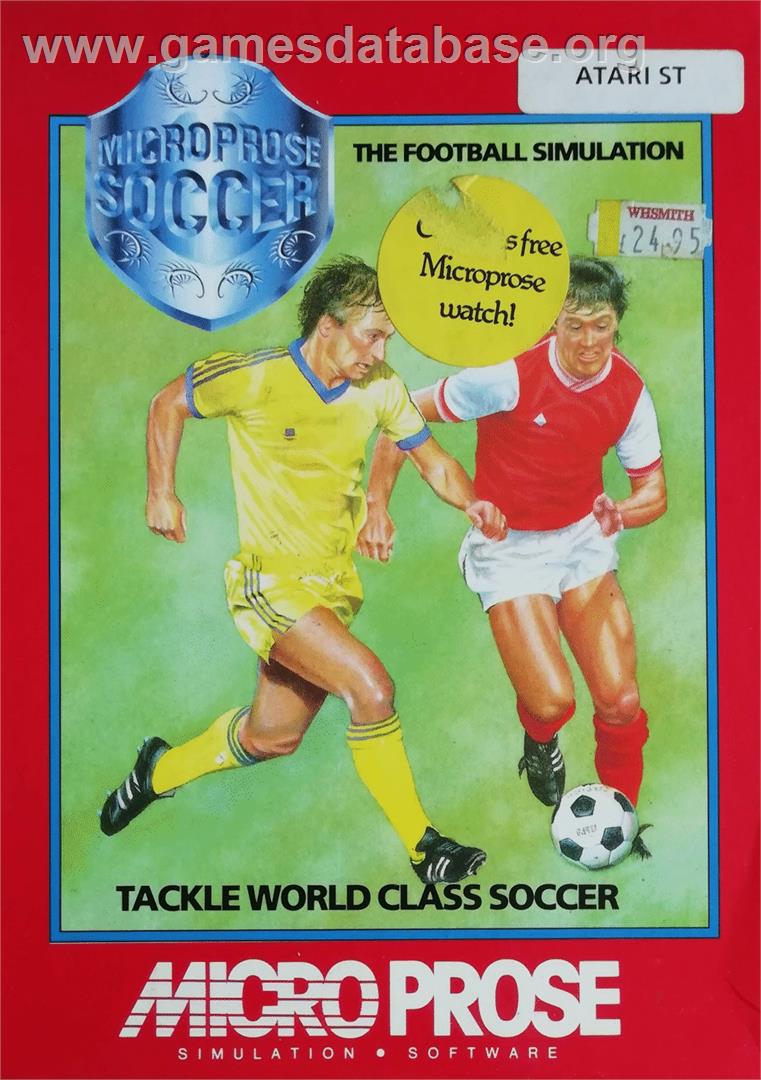 Microprose Soccer - Atari ST - Artwork - Box