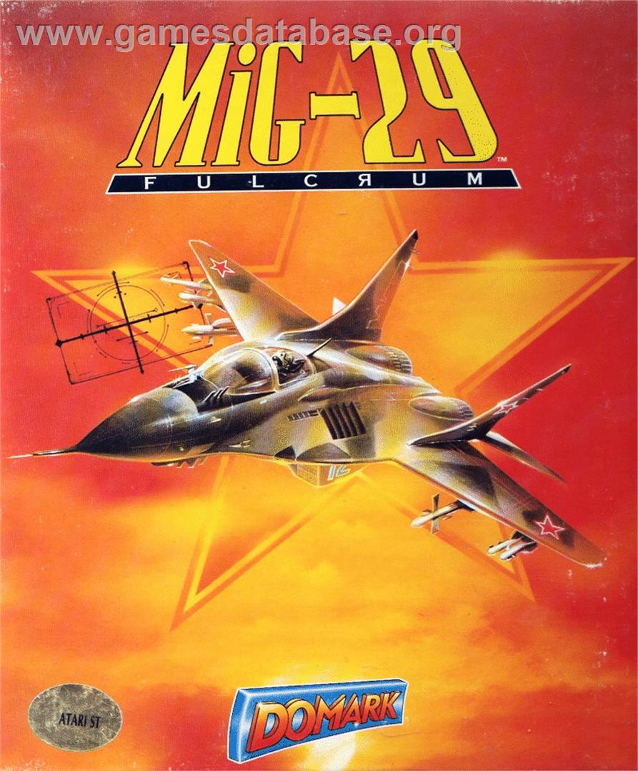 Mig-29 Fulcrum - Atari ST - Artwork - Box