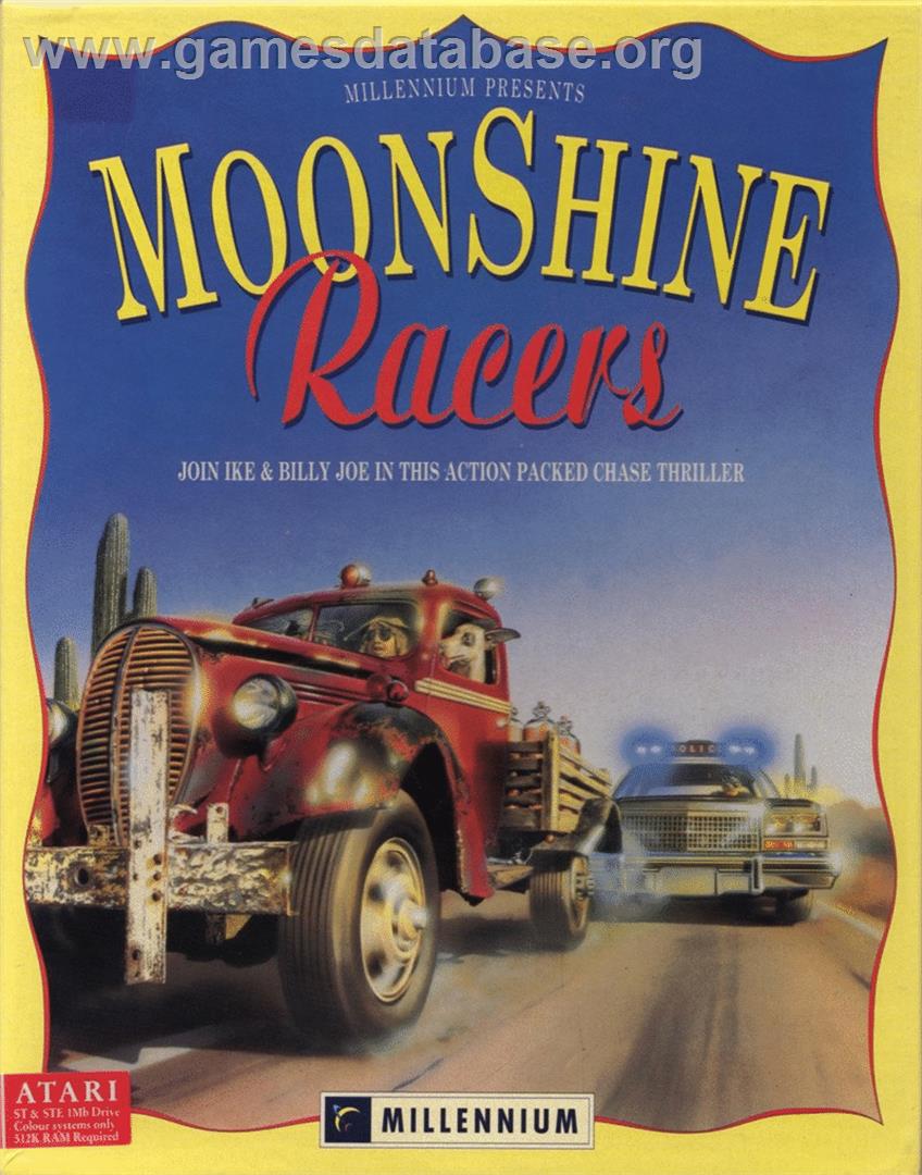 Moonshine Racers - Atari ST - Artwork - Box