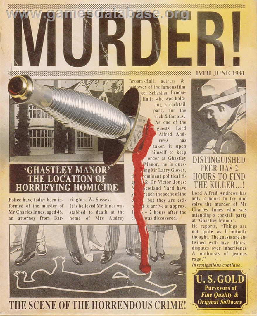 Murder! - Atari ST - Artwork - Box