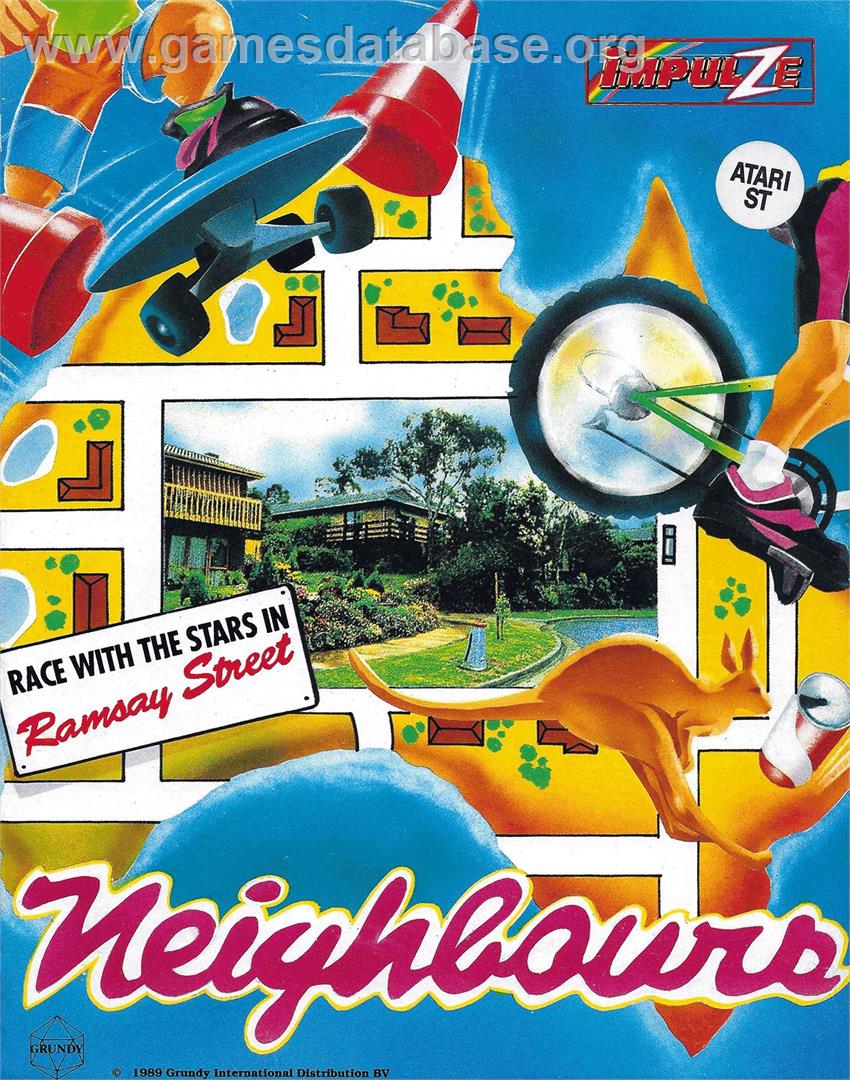 Neighbours - Atari ST - Artwork - Box