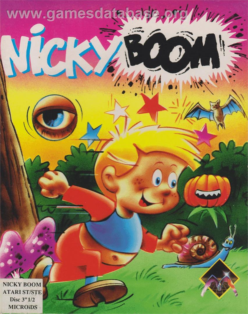 Nicky Boom - Atari ST - Artwork - Box