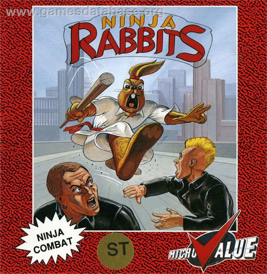 Ninja Rabbits - Atari ST - Artwork - Box