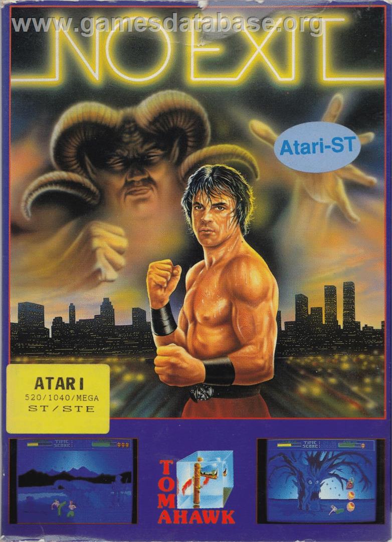 No Exit - Atari ST - Artwork - Box