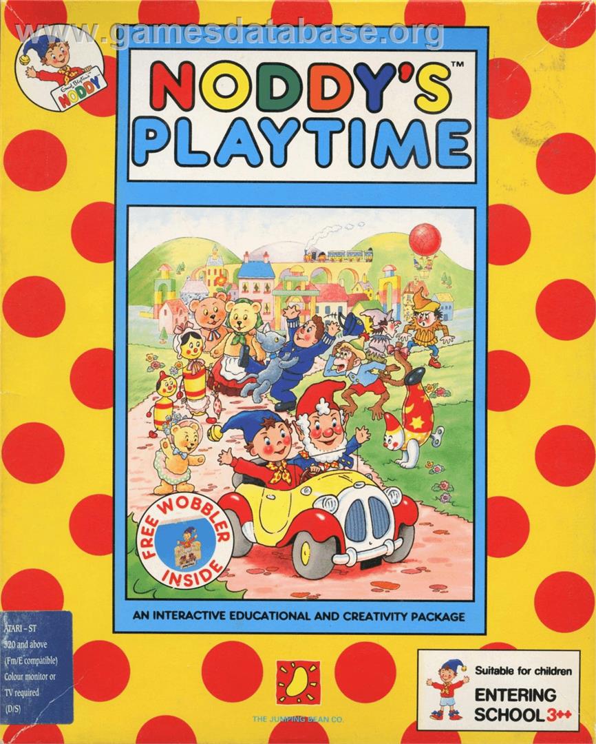 Noddy's Playtime - Atari ST - Artwork - Box