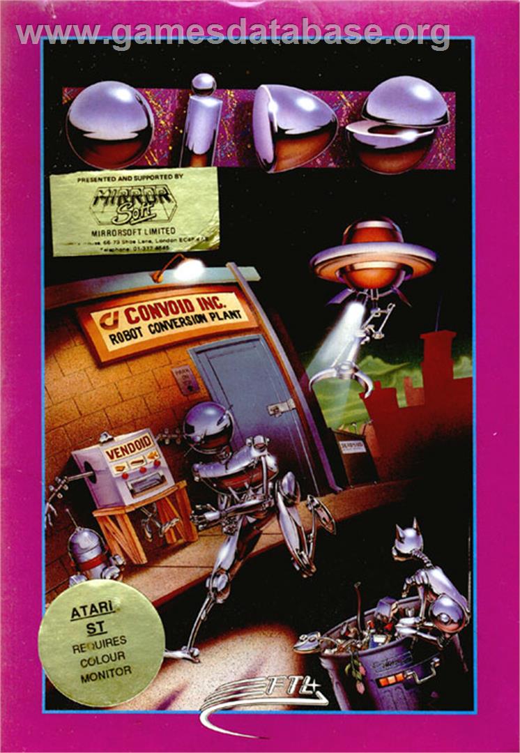 Oids - Atari ST - Artwork - Box