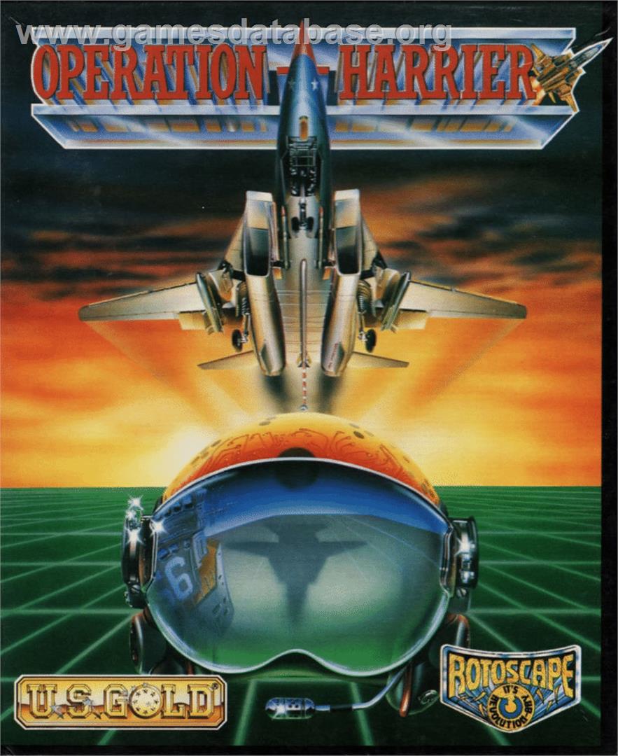 Operation Harrier - Atari ST - Artwork - Box