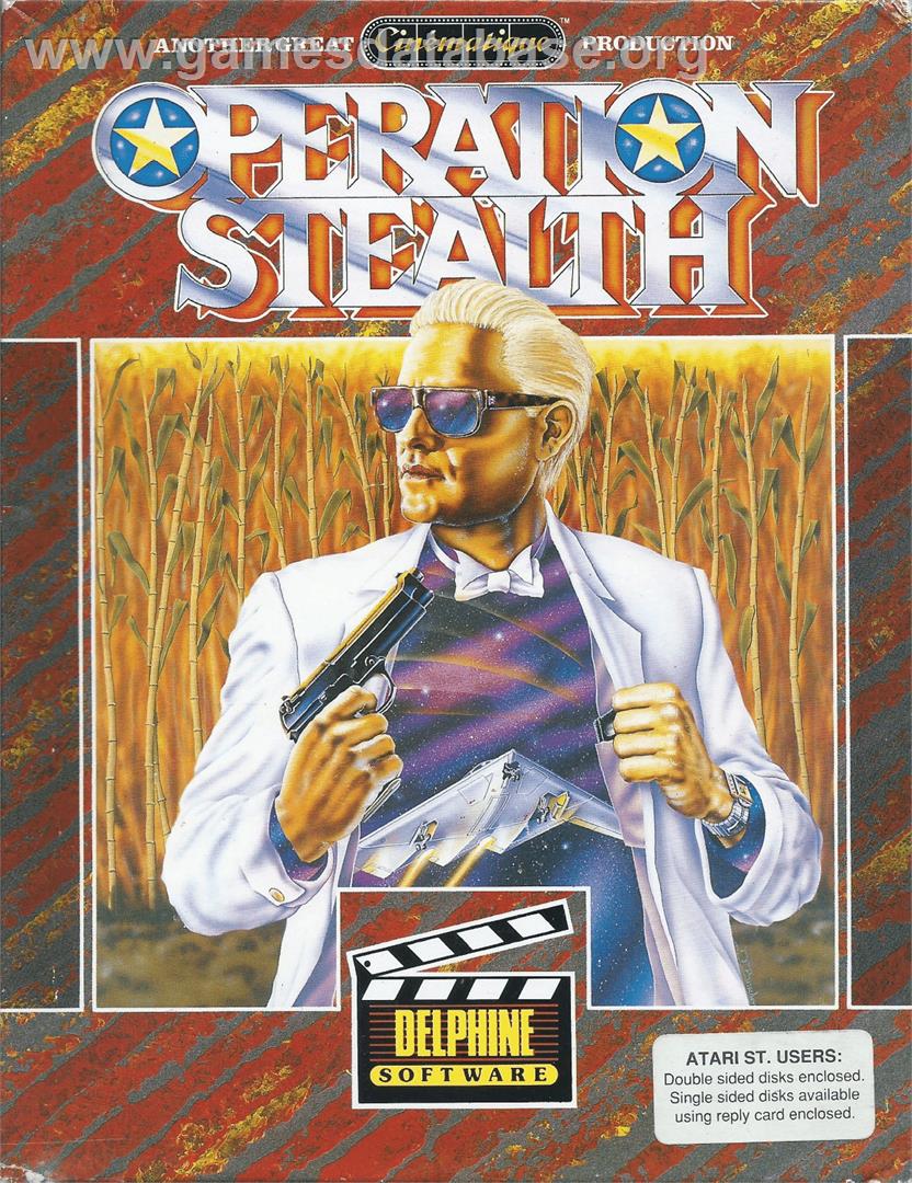 Operation Stealth - Atari ST - Artwork - Box