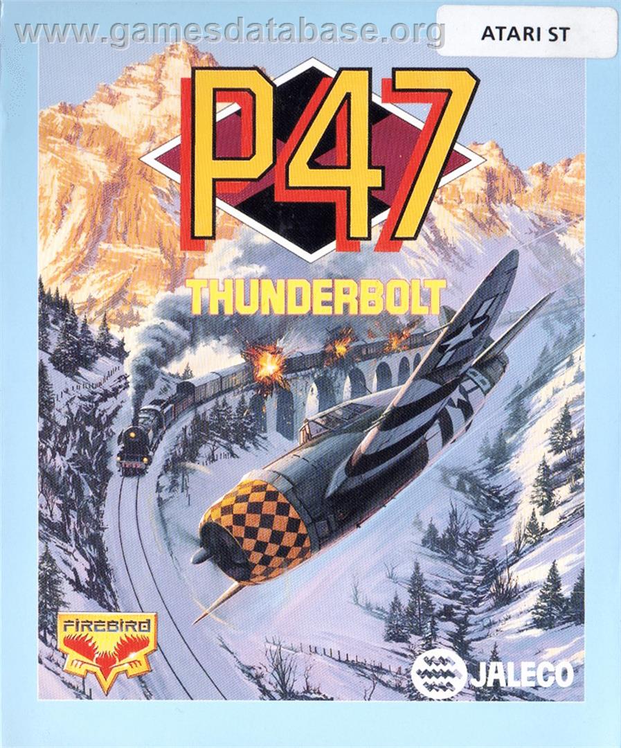 P47 Thunderbolt - Atari ST - Artwork - Box