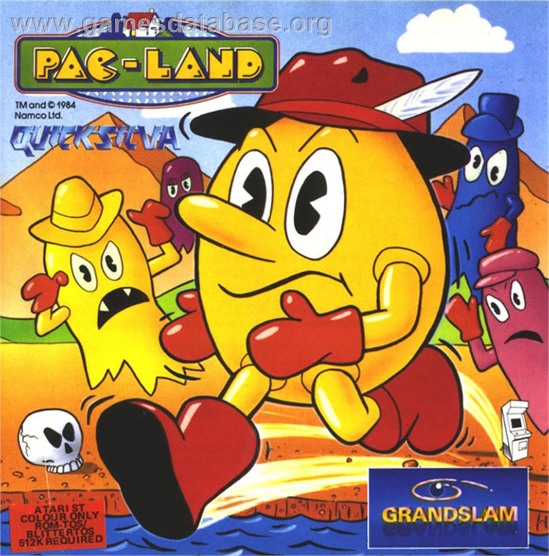 Pac-Land - Atari ST - Artwork - Box