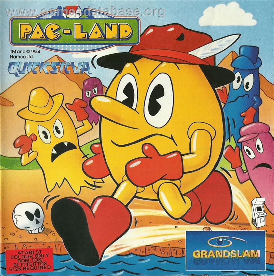 Pac-Land - Atari ST - Artwork - Box