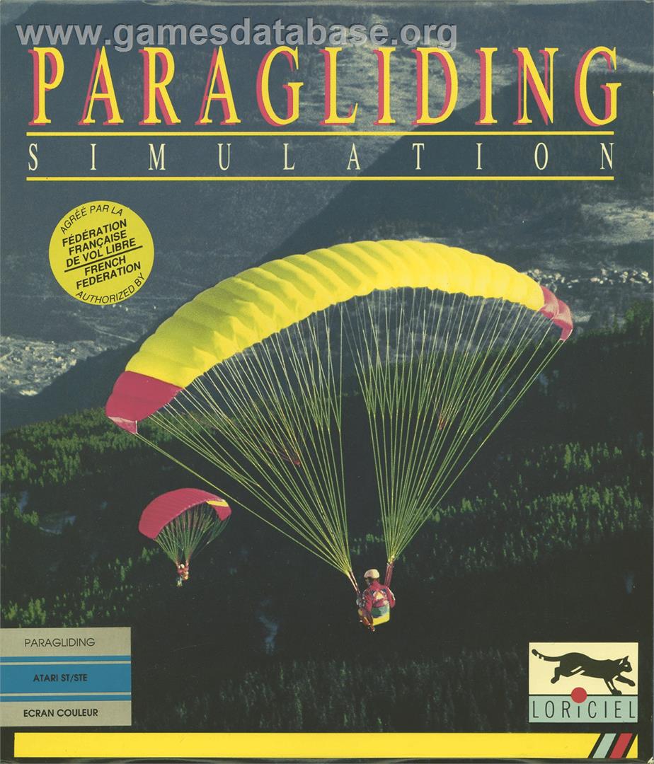 Paragliding Simulation - Atari ST - Artwork - Box