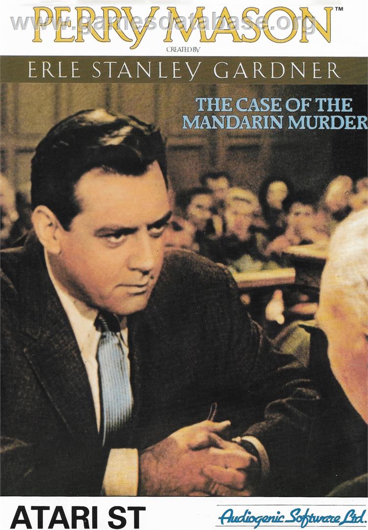 Perry Mason - The Case Of The Mandarin Murder - Atari ST - Artwork - Box
