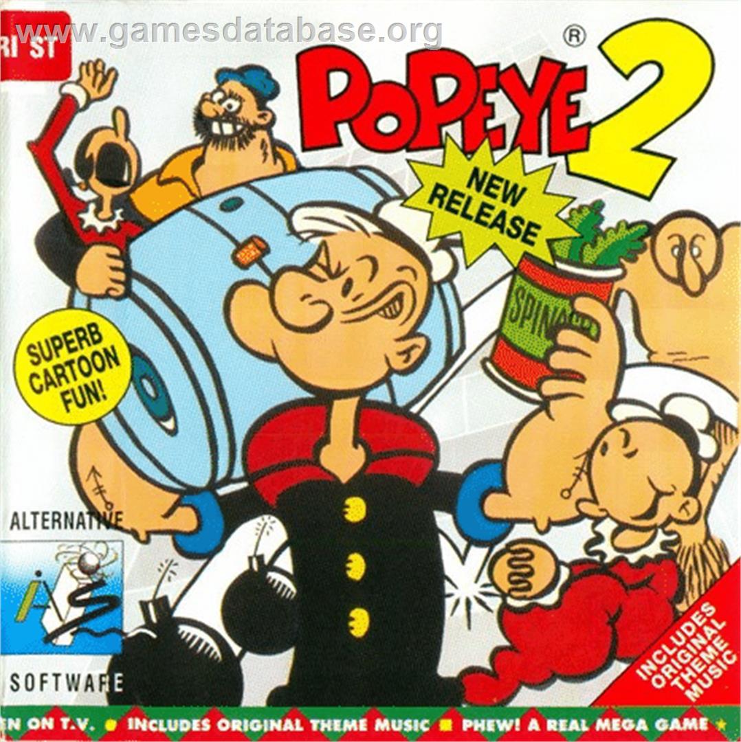 Popeye 2 - Atari ST - Artwork - Box